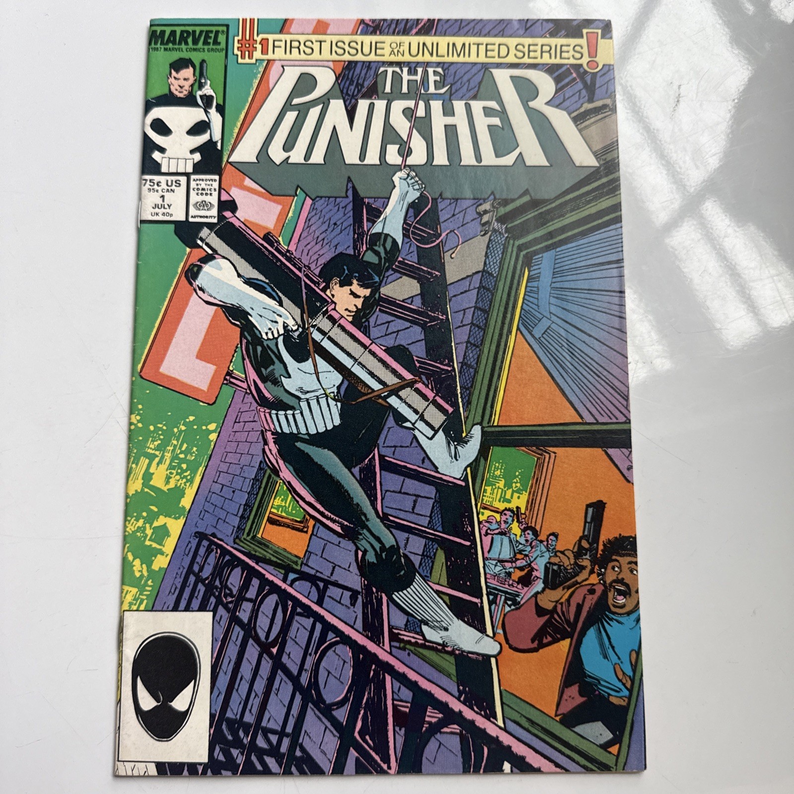 The Punisher #1 NM 1st ongoing series Marvel Comics 1987 The Punisher #1 NM 1st ongoing series Marvel Comics 1987