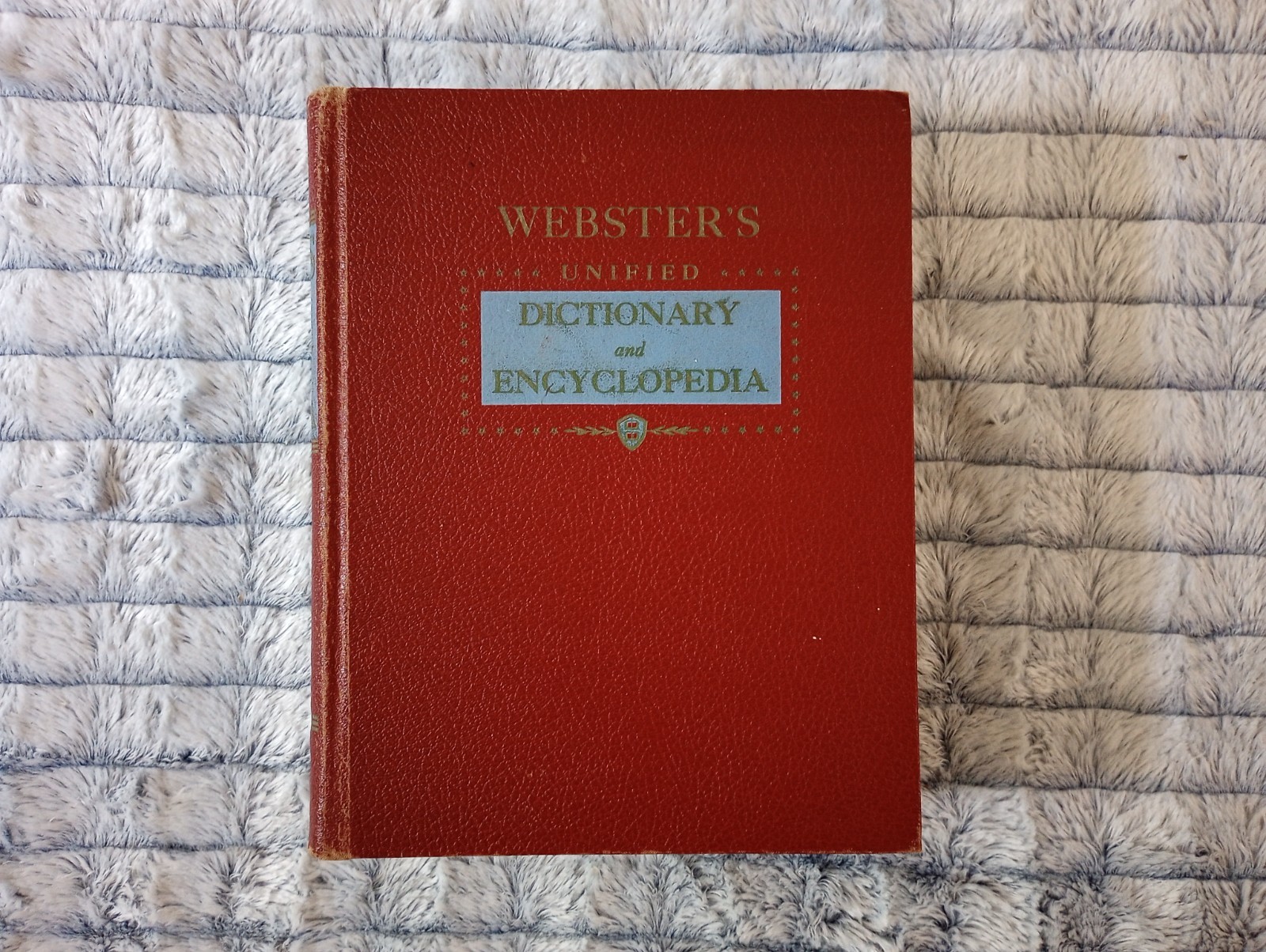 Vintage Webster\'s Unified Dictionary and Encyclopedia 1953 Illustrated Vintage Webster\'s Unified Dictionary and Encyclopedia 1953 Illustrated