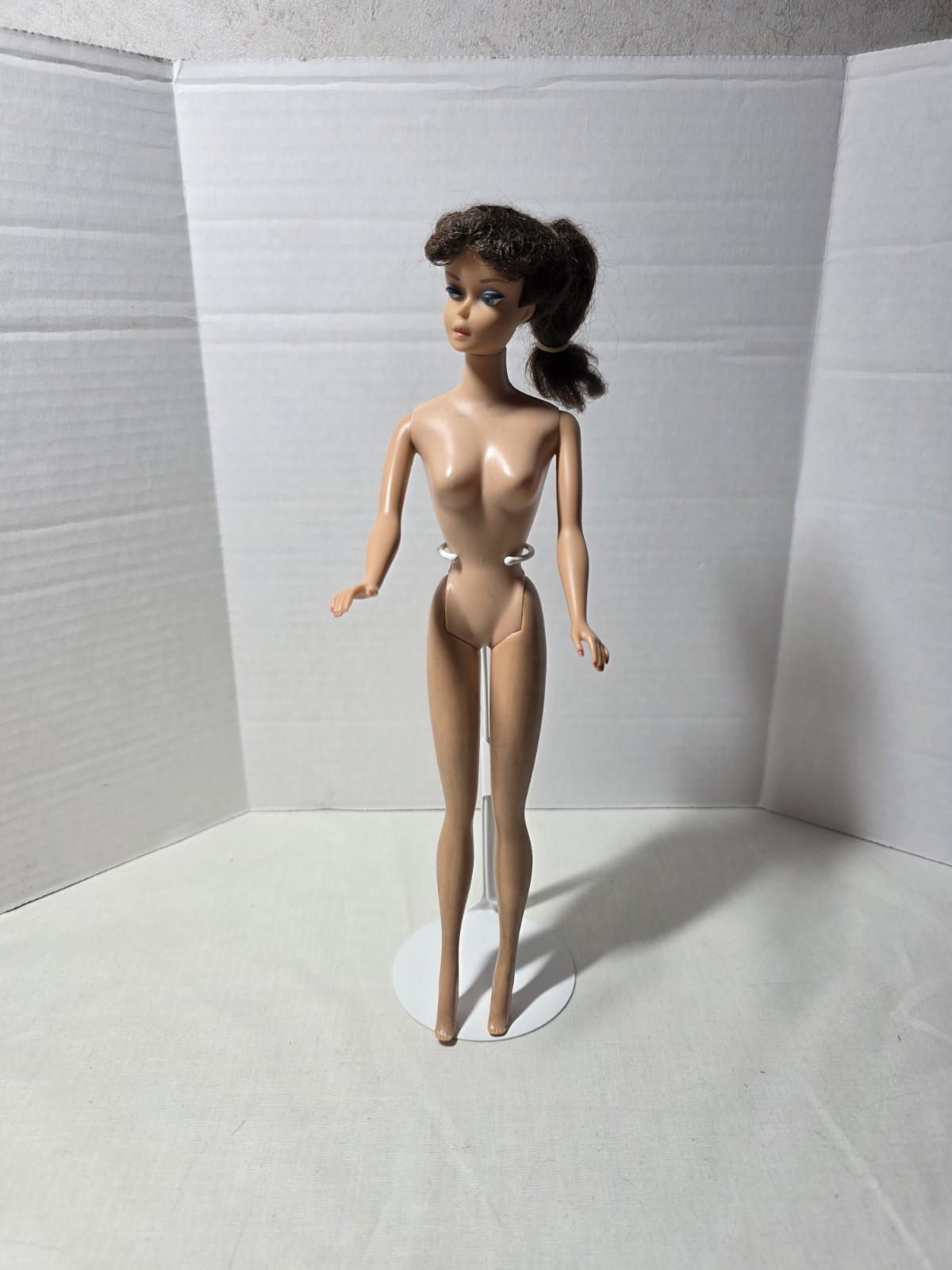 Vintage Barbie Brunette Ponytail #6 Midge Body Nice Vintage Barbie Brunette Ponytail #6 Midge Body Nice