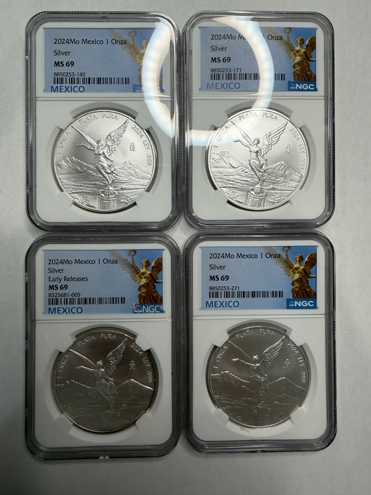2024 Mo Mexico 1 Onza Silver Libertad NGC MS69 Mexico Angel Label Great Luster 2024 Mo Mexico 1 Onza Silver Libertad NGC MS69 Mexico Angel Label Great Luster