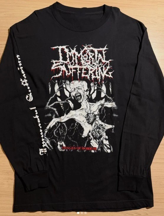 Immortal Suffering - Images of Horror Vintage Long Sleeves Shirt Reprint TU615
