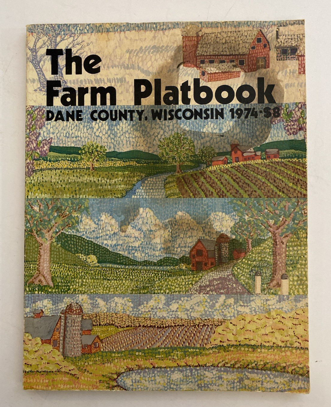 Vintage 1974 Dane County Wisconsin Farm Plat Book Plot Line Maps Farmer Index Vintage 1974 Dane County Wisconsin Farm Plat Book Plot Line Maps Farmer Index