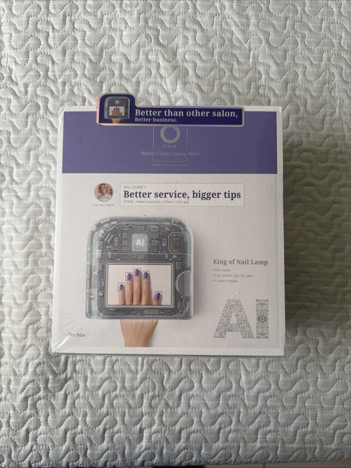 O Nail World-Class Luxury Nails, AI Health Beauty Nail Lamp- AI Precision Scan. O Nail World-Class Luxury Nails, AI Health Beauty Nail Lamp- AI Precision Scan.
