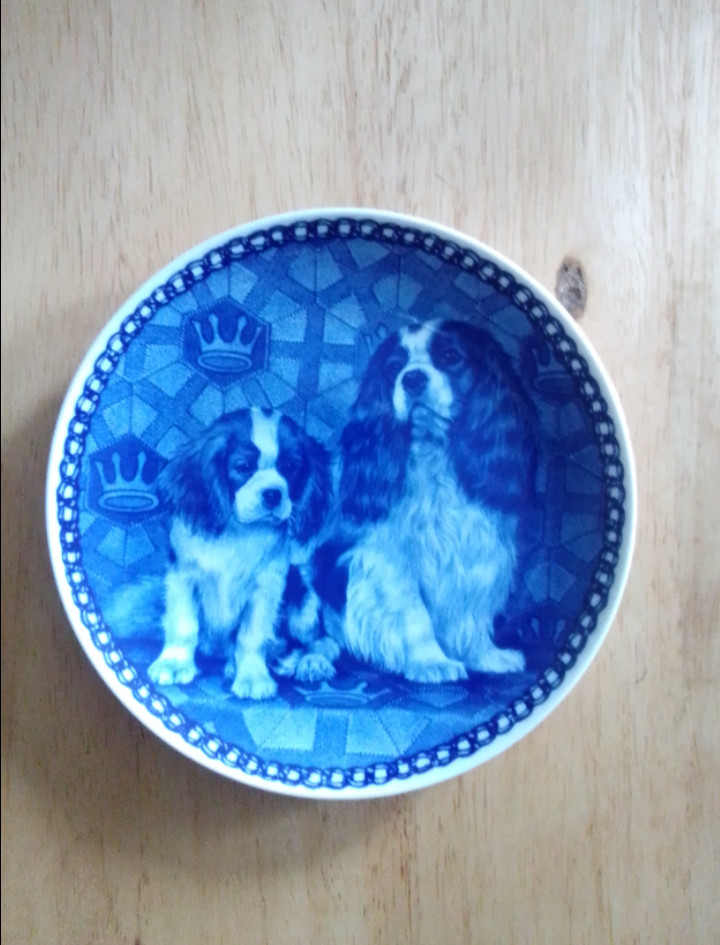 Lekven Design Cavalier King Charles Spaniel Dog Plate Denmark