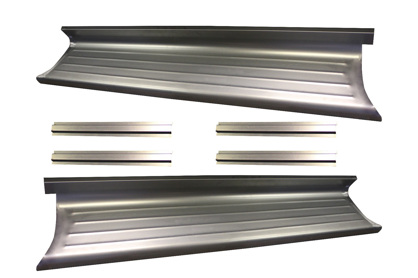 1948 1949 1950 1951 1952 Ford F-1 Pickup Truck Steel Running Boards RIBBED PAIR 1948 1949 1950 1951 1952 Ford F-1 Pickup Truck Steel Running Boards RIBBED PAIR