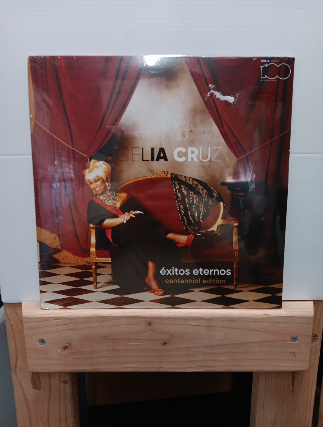 NEW CELIA CRUZ - EXITOS ETERNOS Vinyl 2LP Cherry Marble Vinyl (2025) NEW CELIA CRUZ - EXITOS ETERNOS Vinyl 2LP Cherry Marble Vinyl (2025)