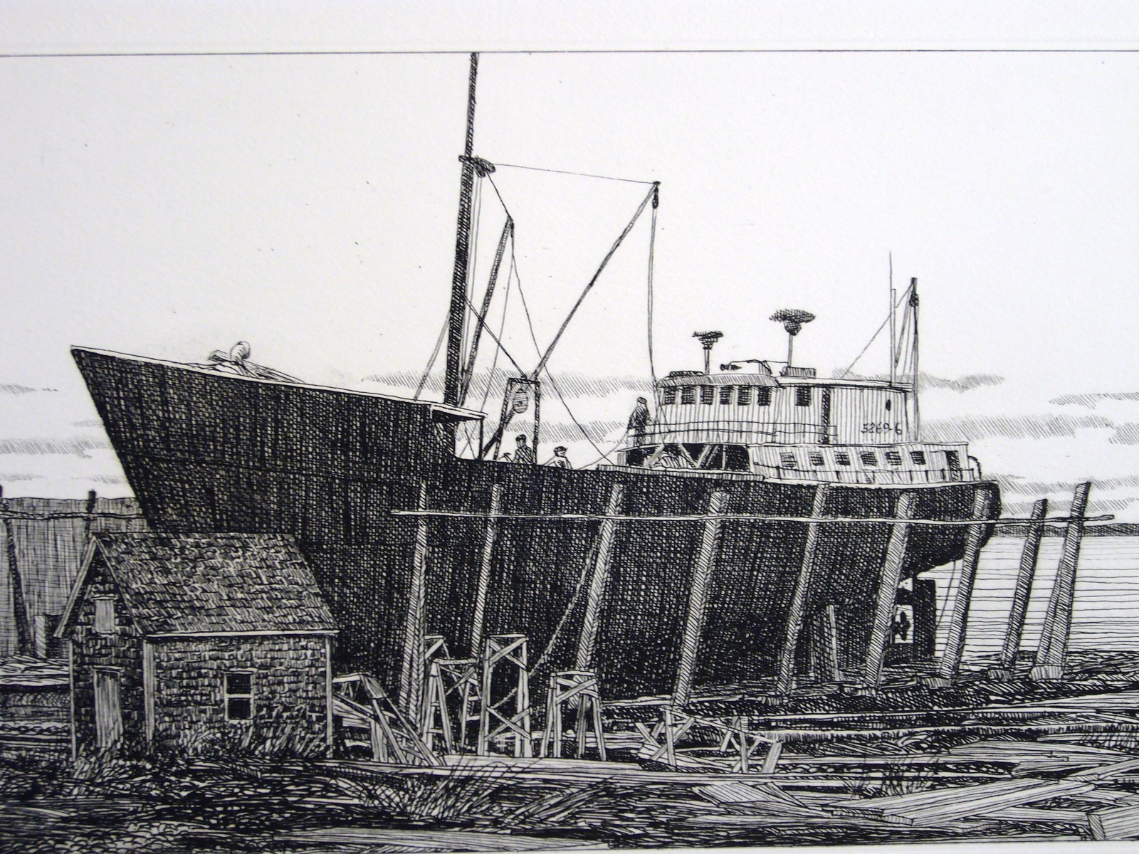JONATHAN TALBOT ORIGINAL ETCHING \ JONATHAN TALBOT ORIGINAL ETCHING \