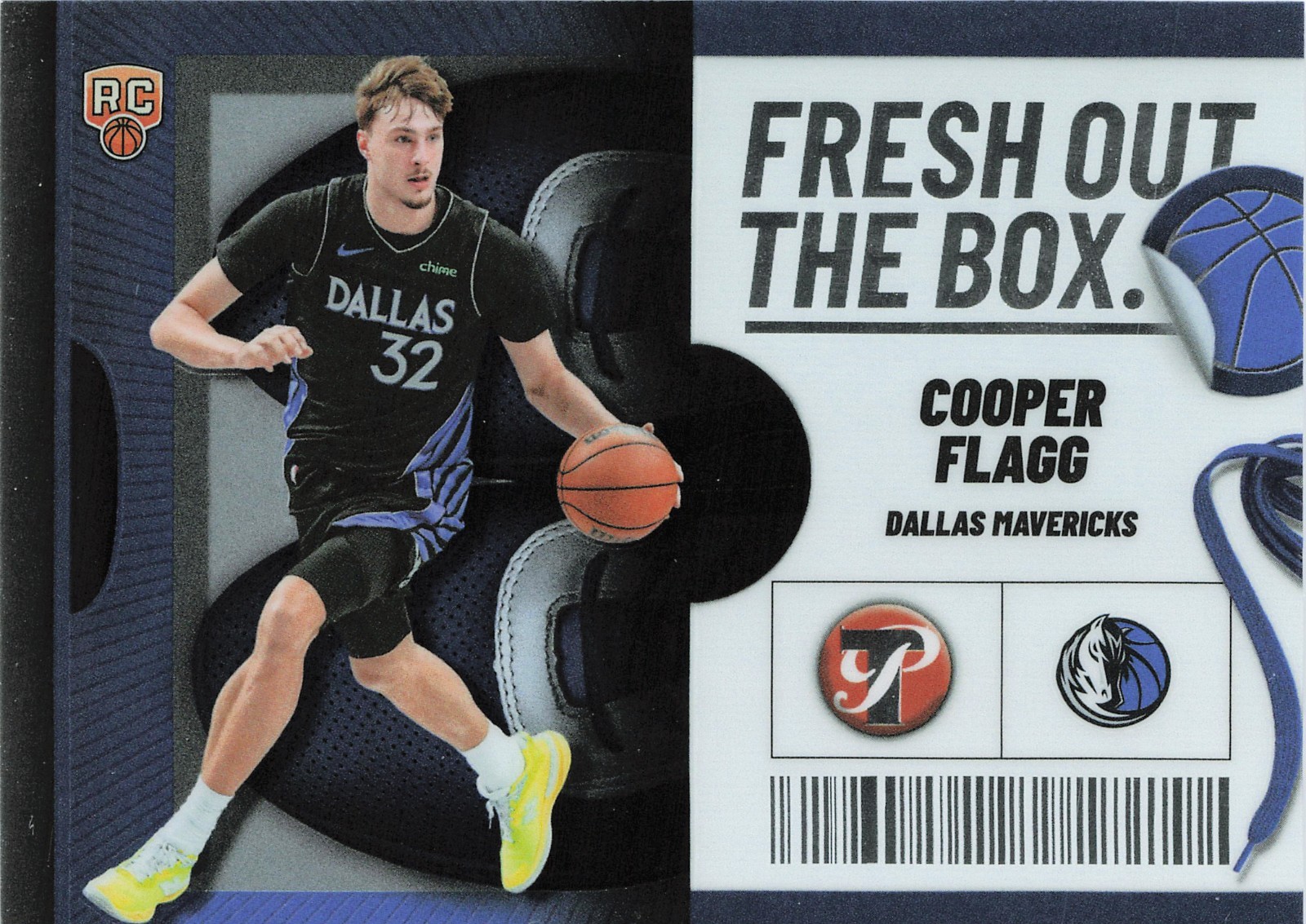 Cooper Flagg Topps 2025-2026 NBA Basketball Pristine fresh Out The Box Insert Cooper Flagg Topps 2025-2026 NBA Basketball Pristine fresh Out The Box Insert