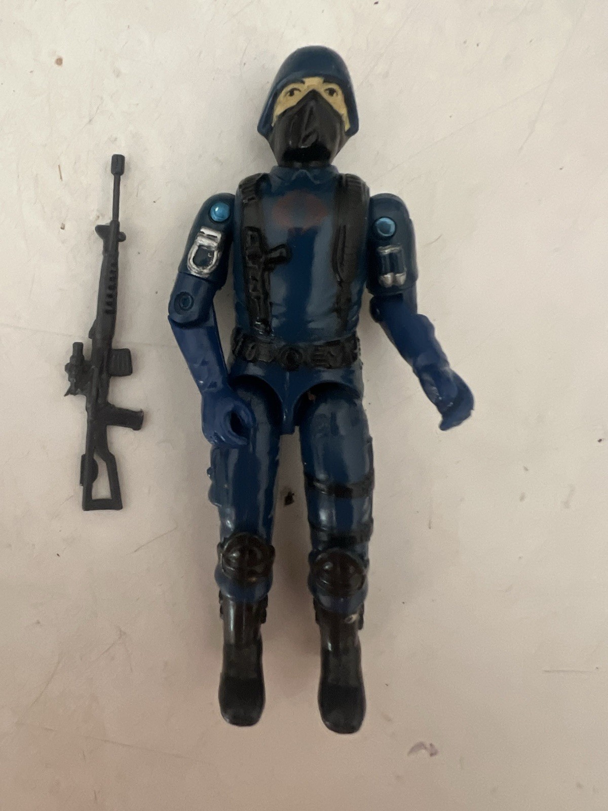 Vintage ARAH 1982-83 GI Joe Cobra THE ENEMY v1.5 (Swivel Arm) COMPLETE w Rifle Vintage ARAH 1982-83 GI Joe Cobra THE ENEMY v1.5 (Swivel Arm) COMPLETE w Rifle