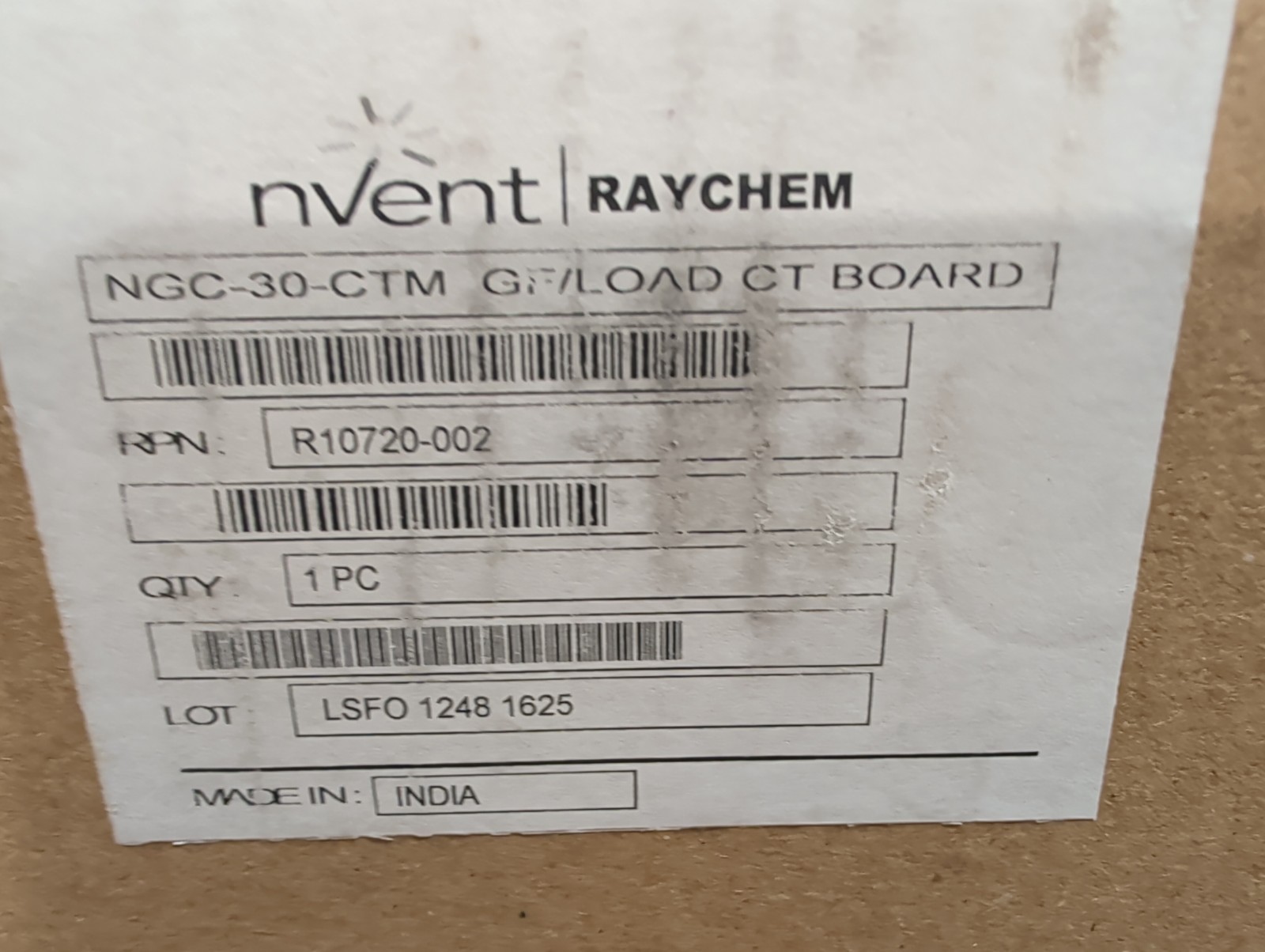 nVent / Pentair NGC-30-CTM Current Sensing Board GF/Load CT R10720-002 nVent / Pentair NGC-30-CTM Current Sensing Board GF/Load CT R10720-002