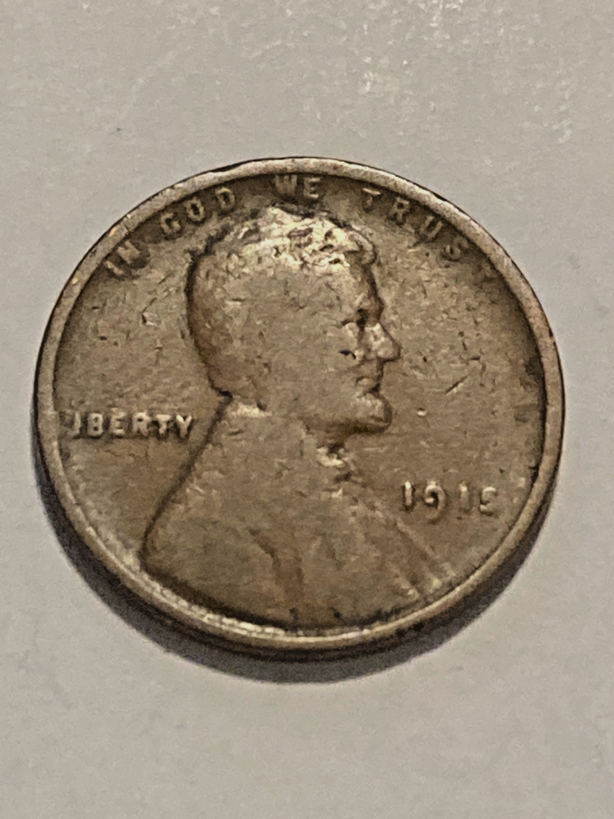 1915 Lincoln Cent