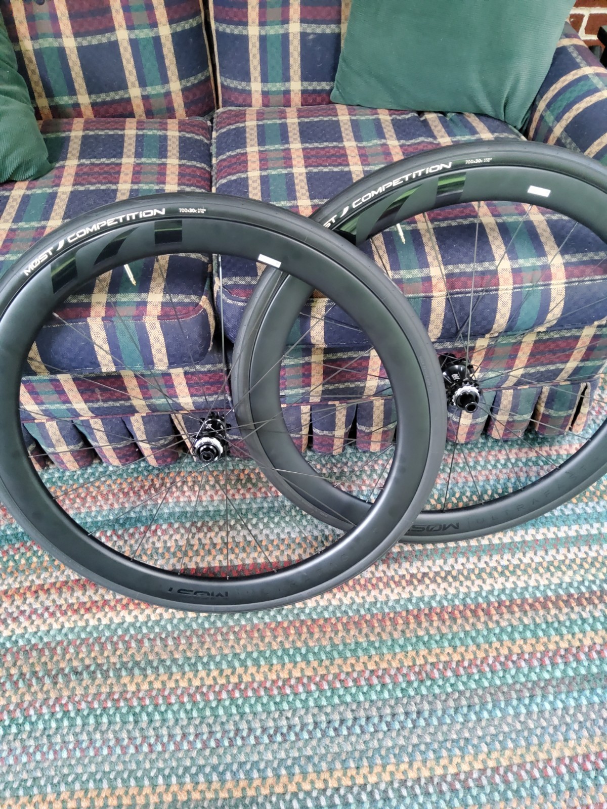 Pinarello Most Vision Ultrafast 45 Wheels 30mm Competition Tires CampyBags Pinarello Most Vision Ultrafast 45 Wheels 30mm Competition Tires CampyBags