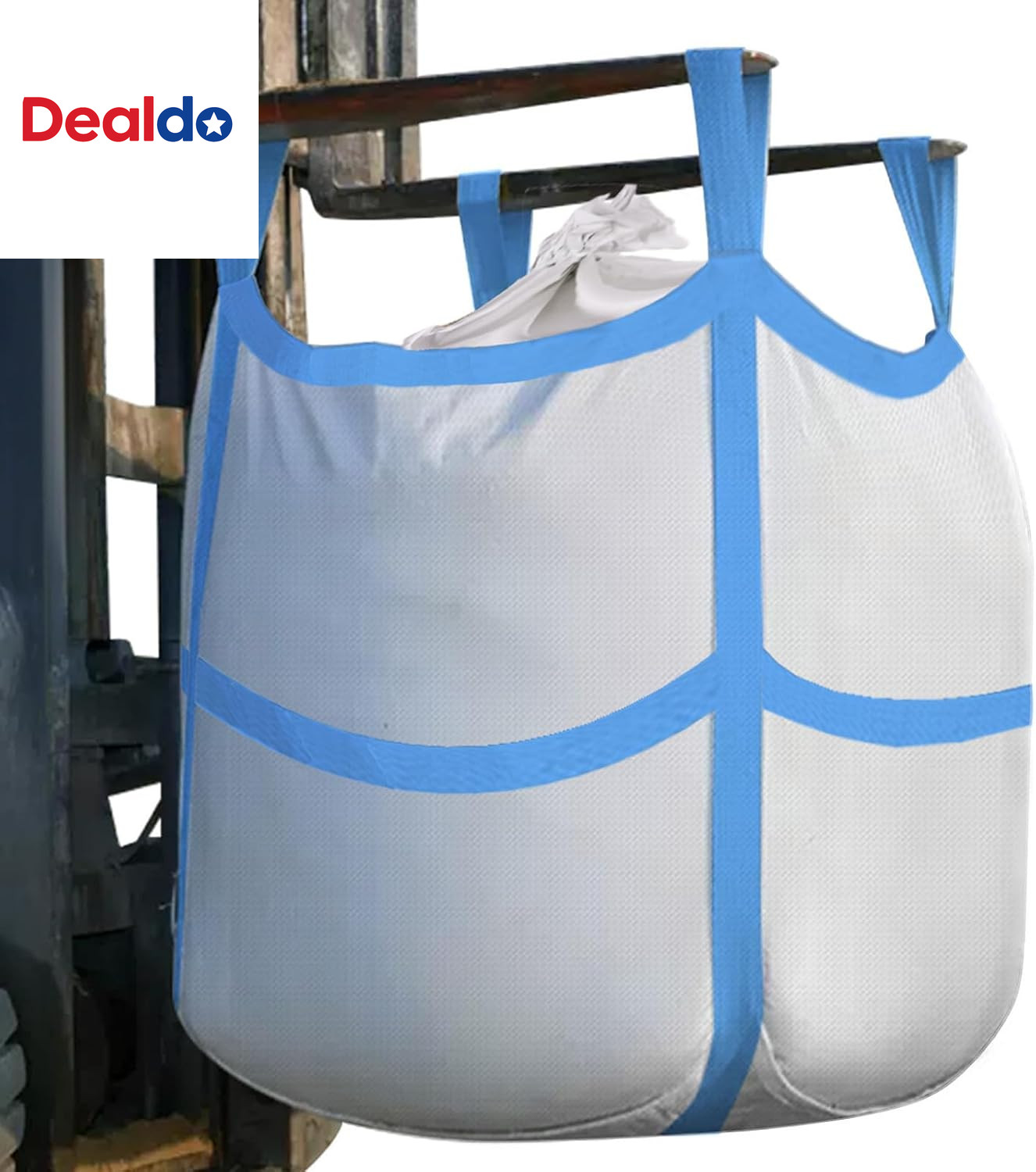10Pcs FIBC Bulk Bag,One Ton Bag, 35.4\ 10Pcs FIBC Bulk Bag,One Ton Bag, 35.4\