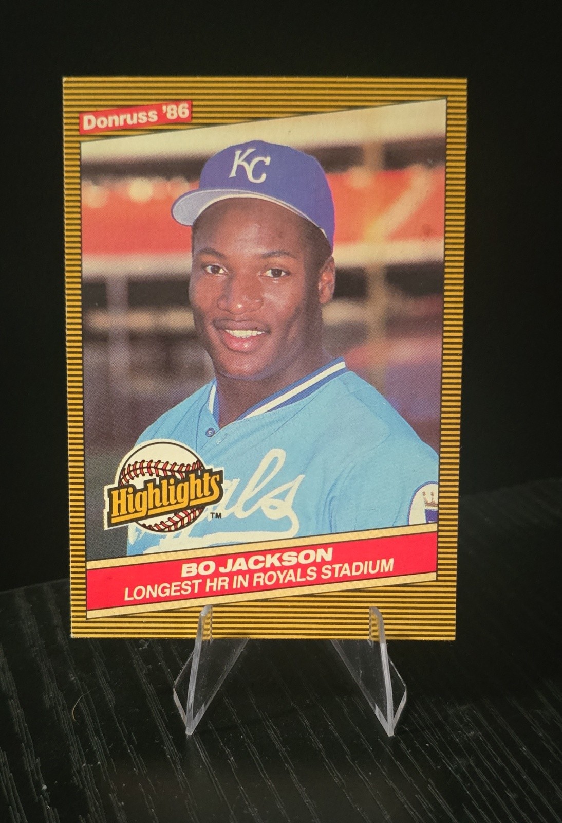 1986 Donruss Highlights - Bo Jackson #43 (RC) 1986 Donruss Highlights - Bo Jackson #43 (RC)