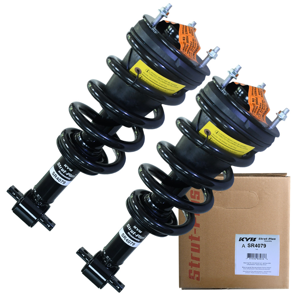 2X KYB Front Complete Strut Coil Spring for Chevy GMC Silverado 1500 2007-2013