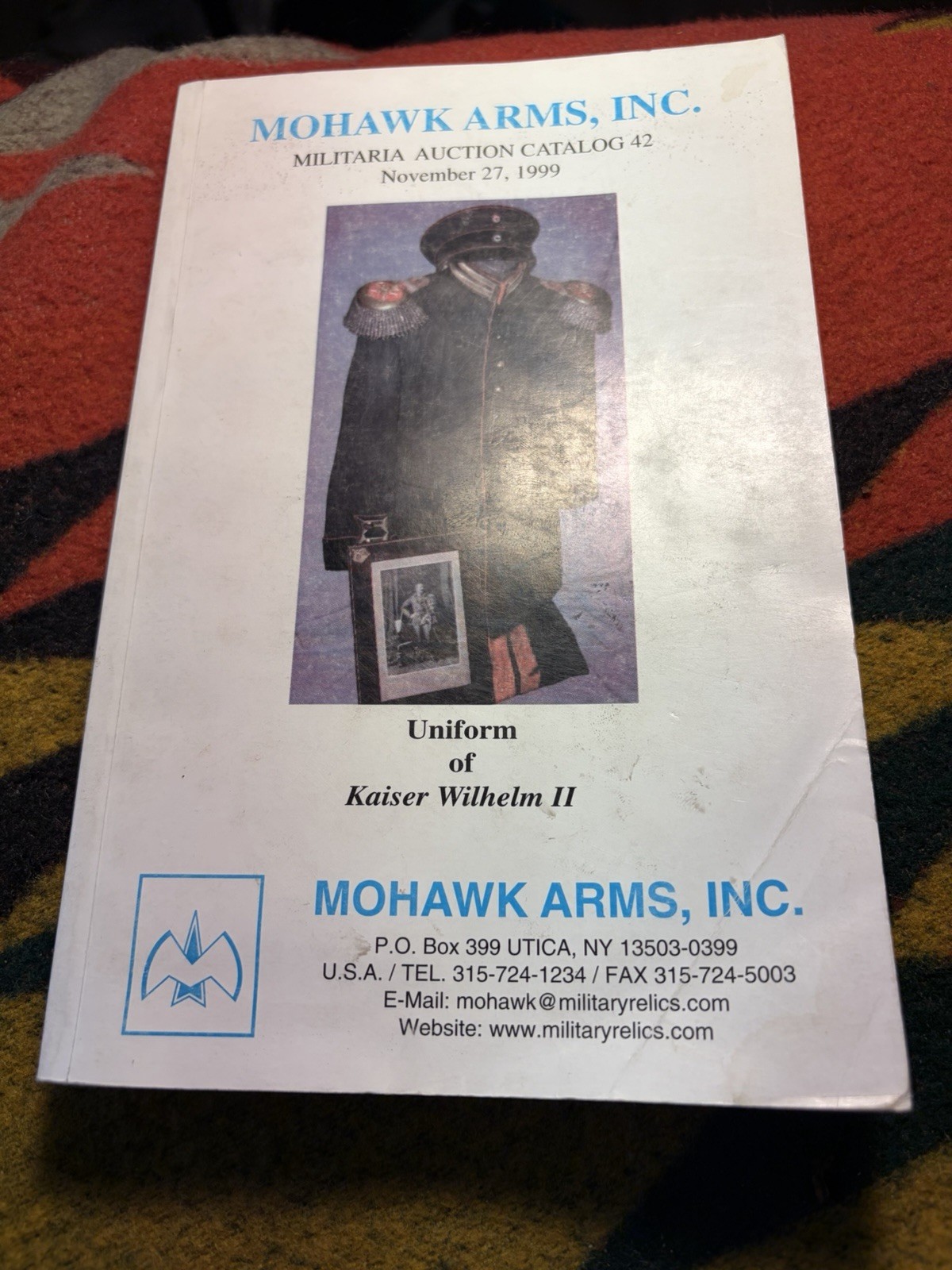 Vintage Mohawk Arms WW2 German Militaria Collector Auction Catalog Book Rare Vintage Mohawk Arms WW2 German Militaria Collector Auction Catalog Book Rare