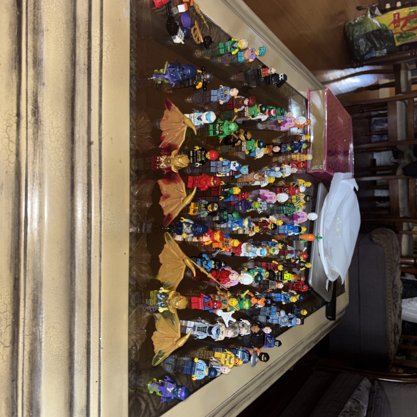 Huge LEGO Minifigure Lot 85+ Random Mix Ninjago Star Wars Marvel Dragon Wings