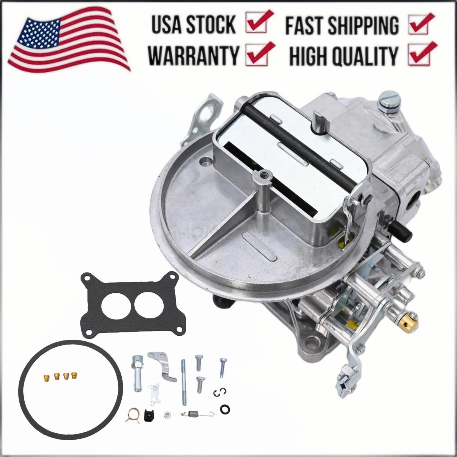 Replace For 0-4412S 2 Barrel Carburetor 500 CFM w/ Manual Choke Gasoline