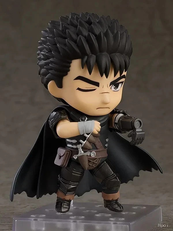 Berserk Guts Action Figure Black Swordsman Anime PVC Model Toy Statue 10cm