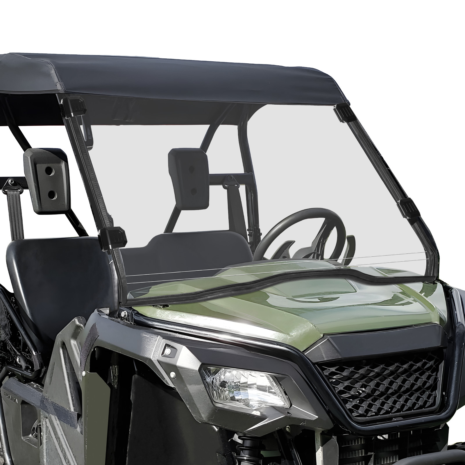 Front Full Windshield Scratch-resistant For Honda Pioneer 500/ 520 2015-2026