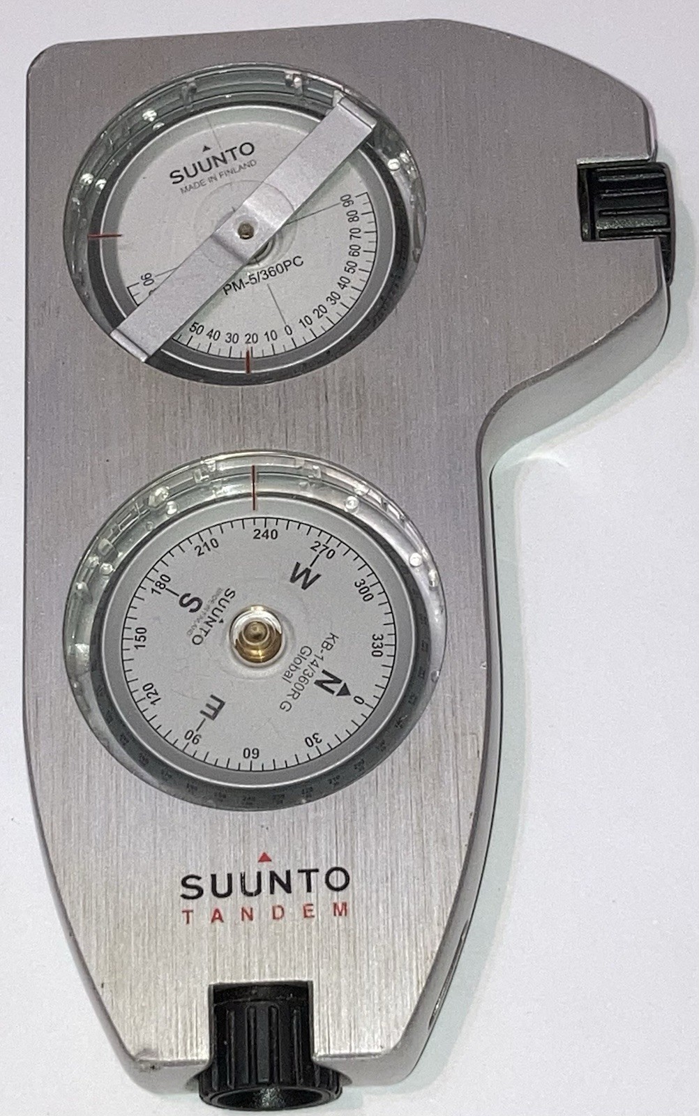 Suunto Tandem PM-5/360PC KB-14/360R G Sight Survey Tool Compass w/ Global Needle