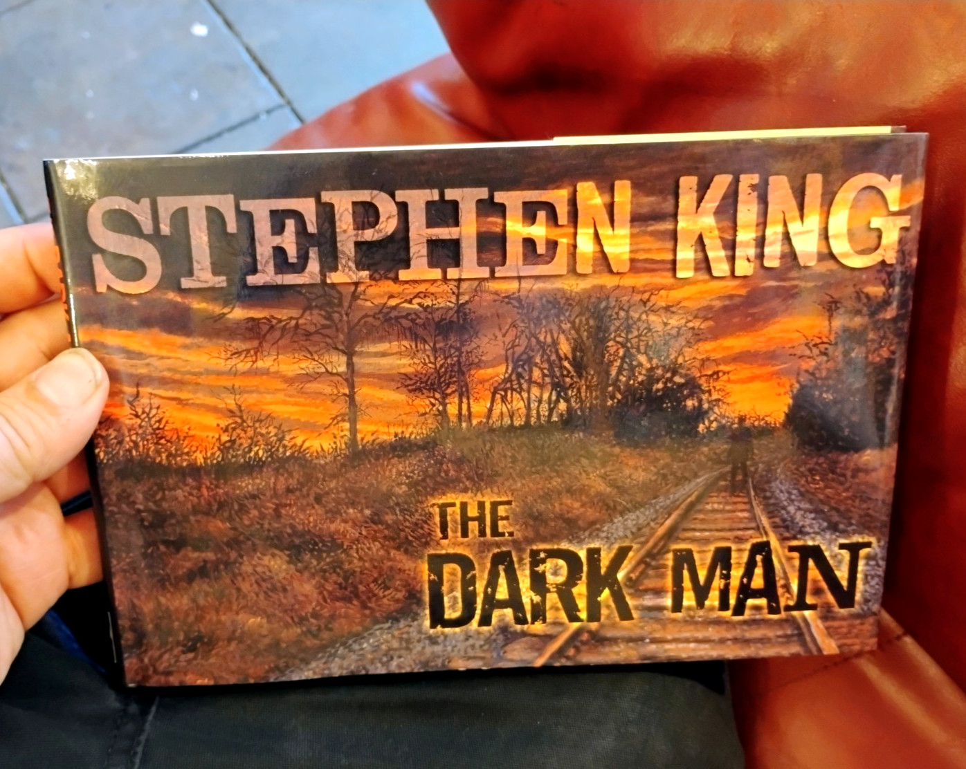 The DARK MAN  Stephen King FIRST EDITION / 1ST Printing HCDJ 2013 Cemetery Dance