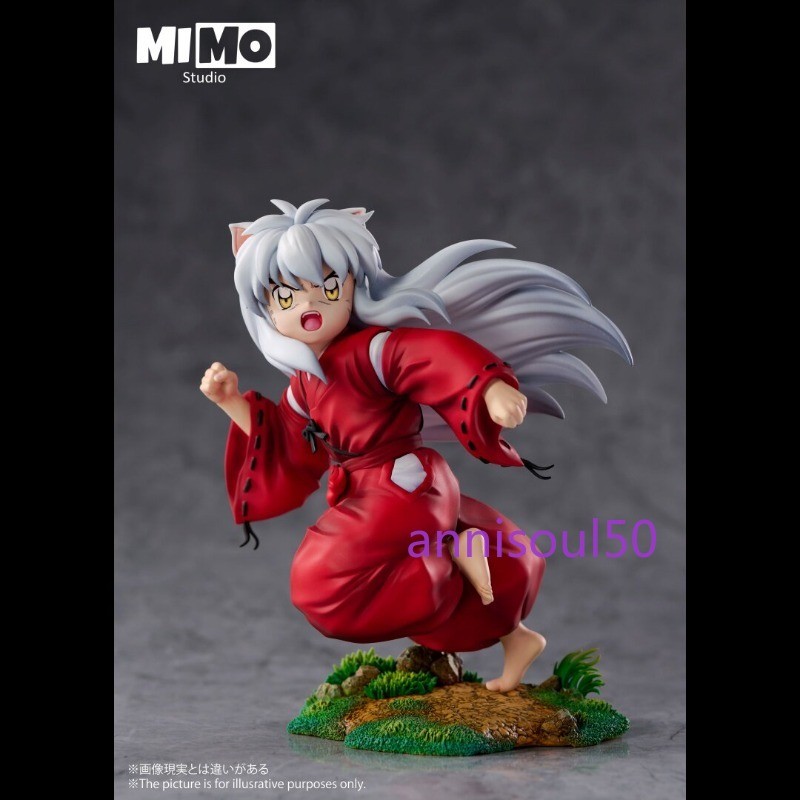 MIMO Studio Childhood Running Inuyasha GK Resin Statue Anime Figure Collection