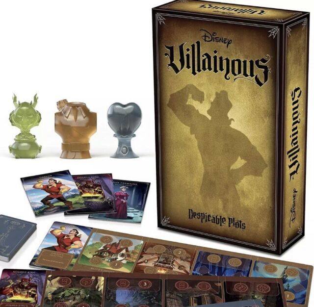 Disney Villainous Despicable Plots Board Game Ravensburger New Sealed Ships Free