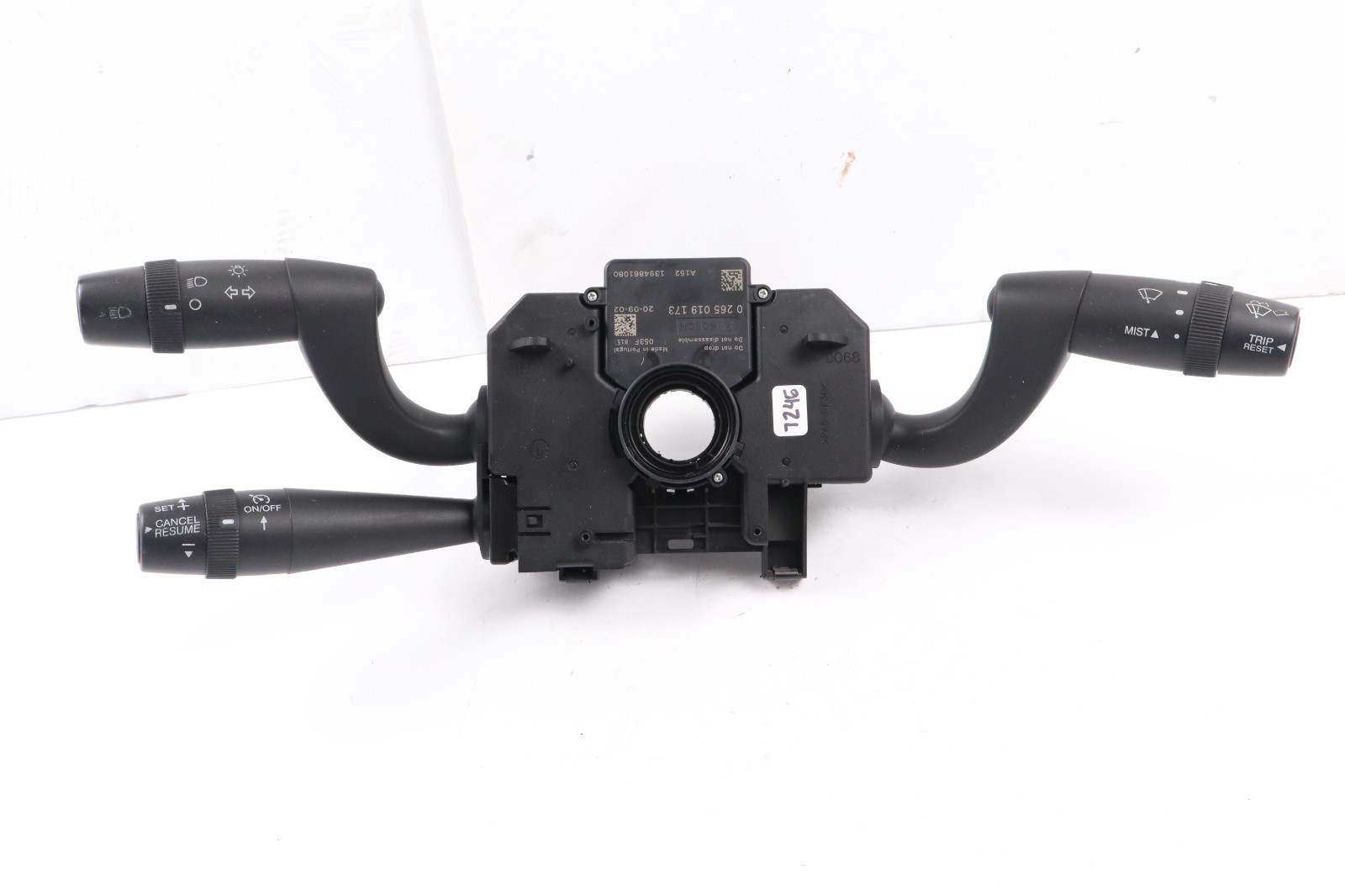 2015-2022 RAM PROMASTER 1500 TURN SIGNAL WIPER SWITCH W/SENSOR OEM P12345678911 2015-2022 RAM PROMASTER 1500 TURN SIGNAL WIPER SWITCH W/SENSOR OEM P12345678911
