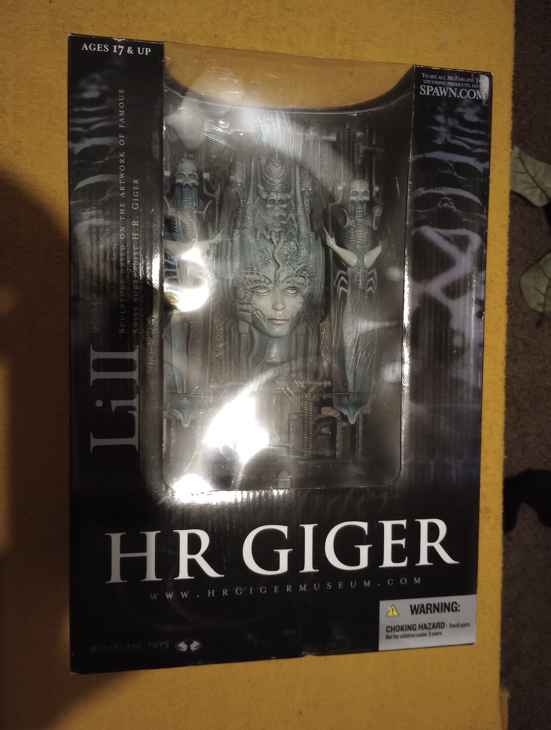 2004 RARE HR GIGER Li II Sculpture McFarlane Grail Piece from HR Giger Museum