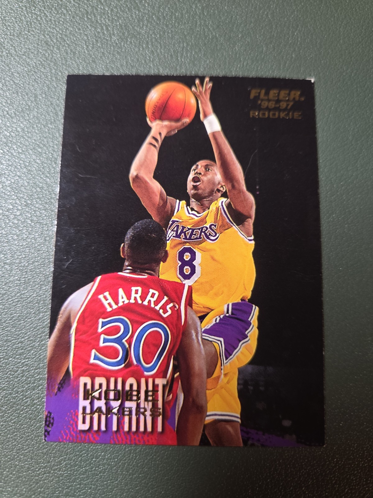 Kobe Bryant 1996-1997 Fleer Rookie Kobe Bryant 1996-1997 Fleer Rookie