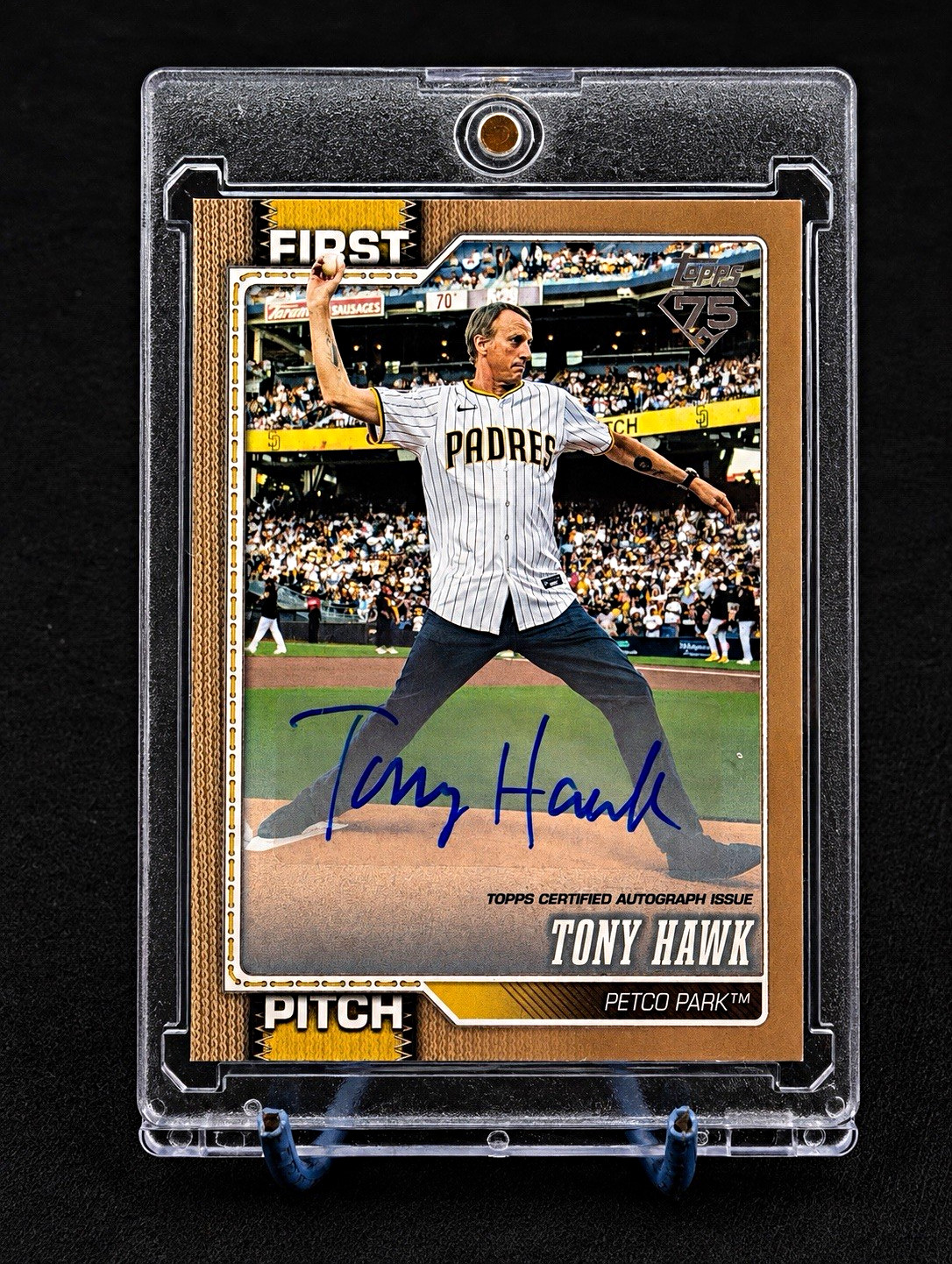 2026 Topps Tony Hawk First Pitch San Diego Padres Auto 01/50 🔥🔥🔥 2026 Topps Tony Hawk First Pitch San Diego Padres Auto 01/50 🔥🔥🔥