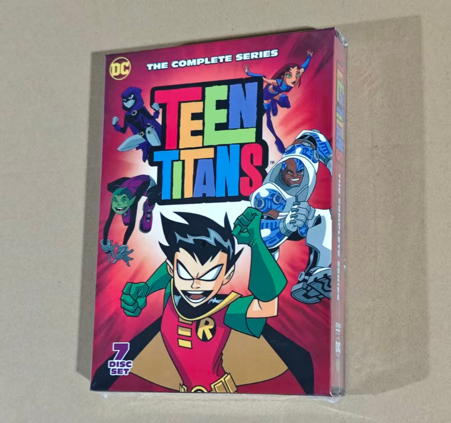 Teen Titans: the Complete Series (DVD, 7-Disc Box set) 7-Disc Collection NEW US Teen Titans: the Complete Series (DVD, 7-Disc Box set) 7-Disc Collection NEW US