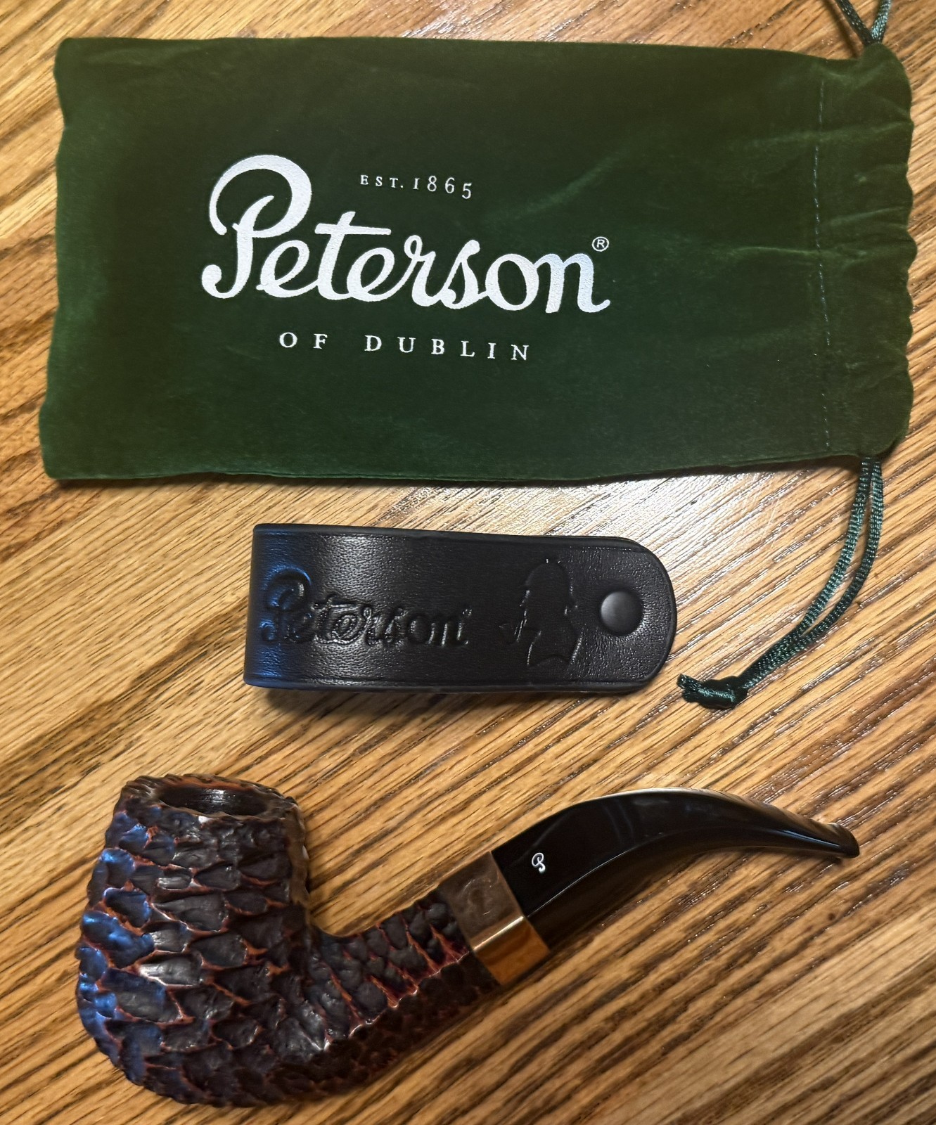 Peterson Christmas 2021 Sherlock Holmes Rusticated Milverton Fishtail