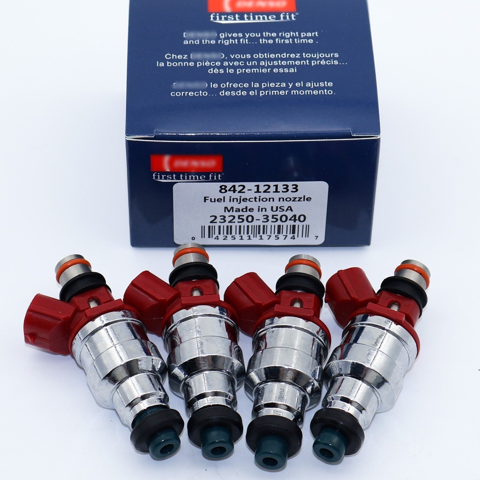 4PCS Fuel Injectors 23250-35040 DENSO For 4Runner Pickup T100 22RE 2.4L 4PCS Fuel Injectors 23250-35040 DENSO For 4Runner Pickup T100 22RE 2.4L