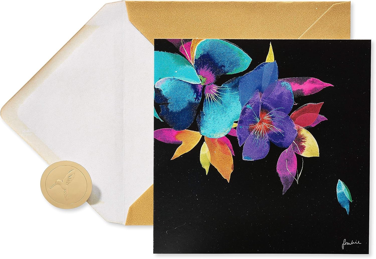 Papyrus Blank Card (Colorful Flowers) Colorful Flowers