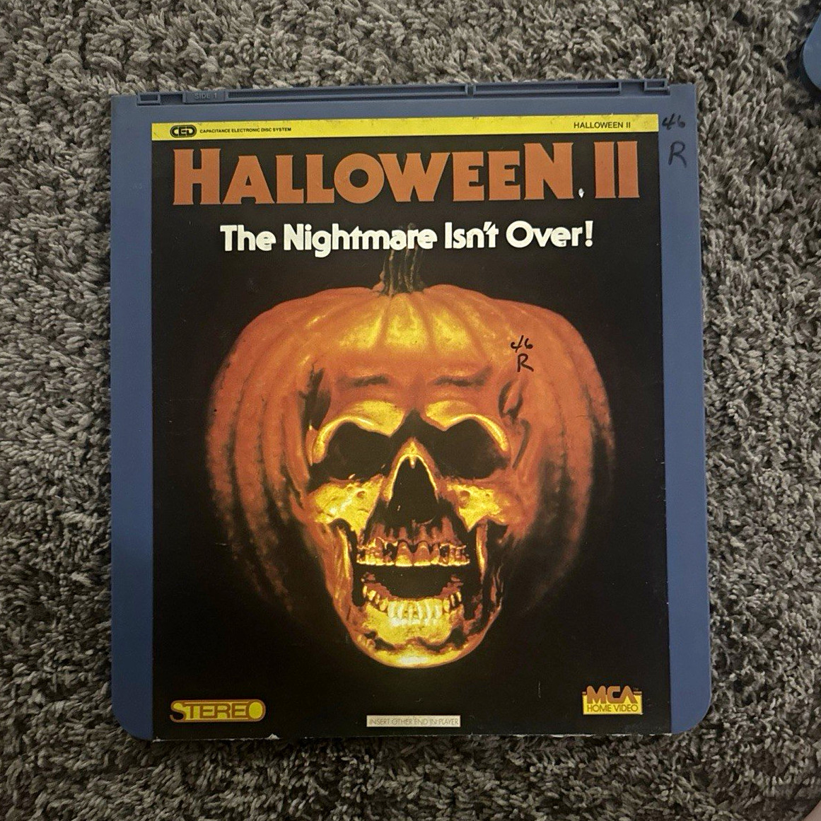LaserDisc Horror Slasher Movie Lot: Halloween II, Friday 13th Part 2, Cujo LaserDisc Horror Slasher Movie Lot: Halloween II, Friday 13th Part 2, Cujo