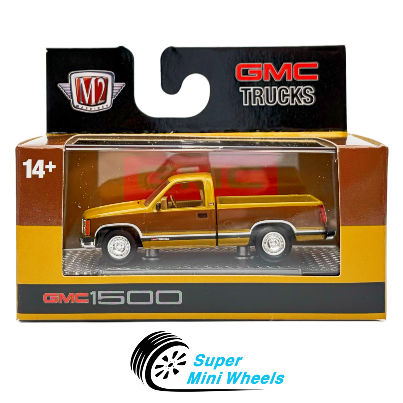 M2 Machines 1:64 1997 GMC Sierra 1500 Brown M2 Machines 1:64 1997 GMC Sierra 1500 Brown