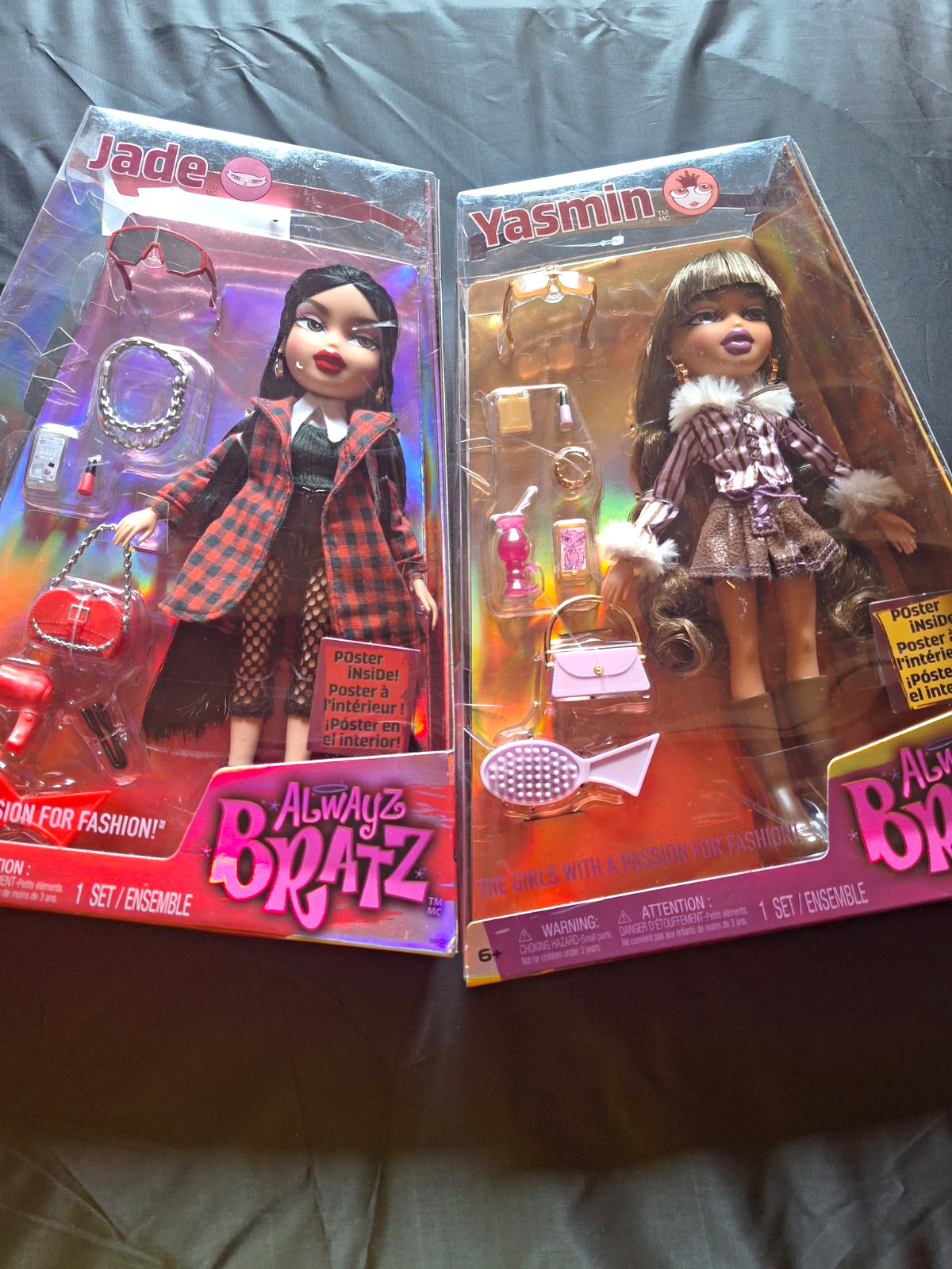 Bratz Alwayz Bratz Jade & Yasmin 10in Doll 2-Pack w/ Accessories, Unopened Bratz Alwayz Bratz Jade & Yasmin 10in Doll 2-Pack w/ Accessories, Unopened