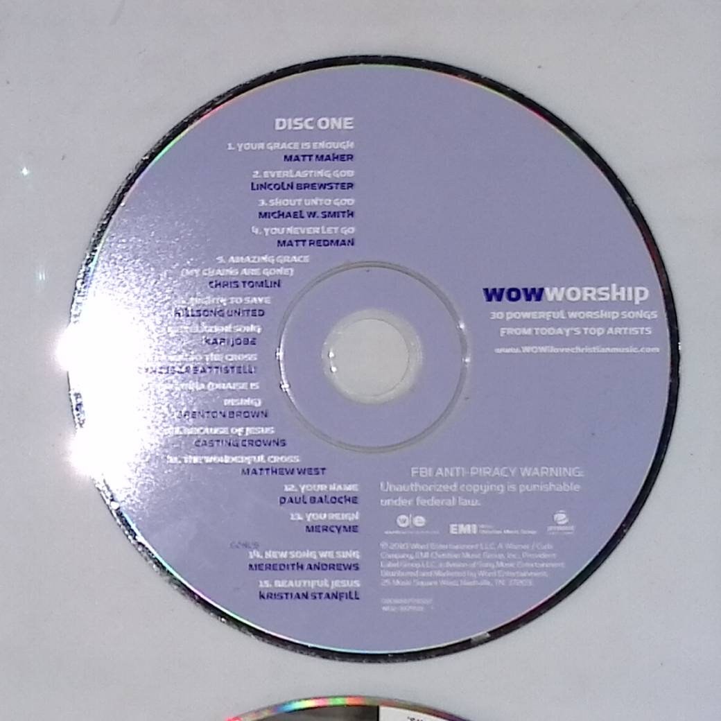Various Artists WOW Worship EMI CD Tested and Works