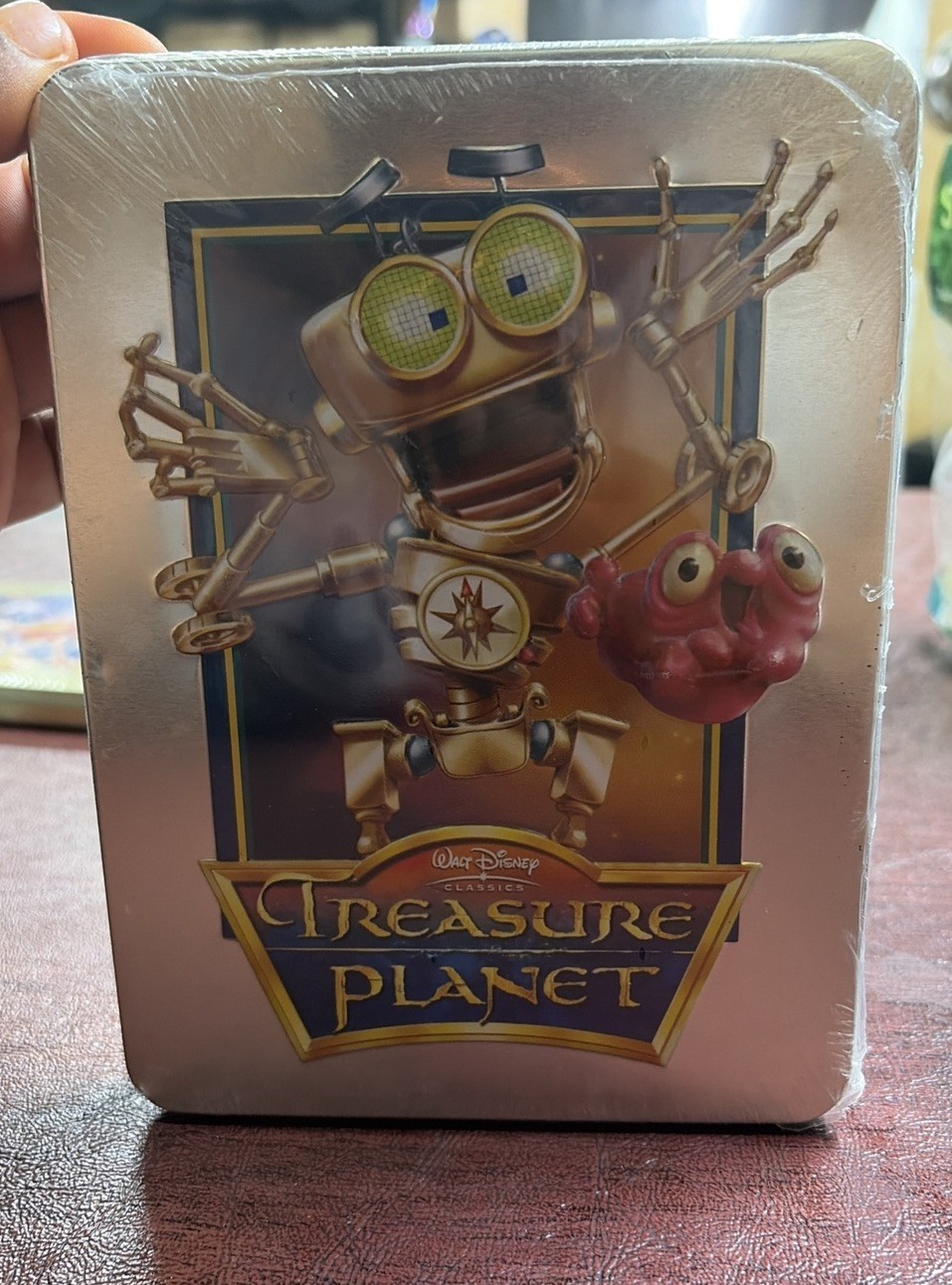 *New* Treasure Planet Collectible Tin (Disney Movie Club Exclusive) DVD 1/3500 *New* Treasure Planet Collectible Tin (Disney Movie Club Exclusive) DVD 1/3500