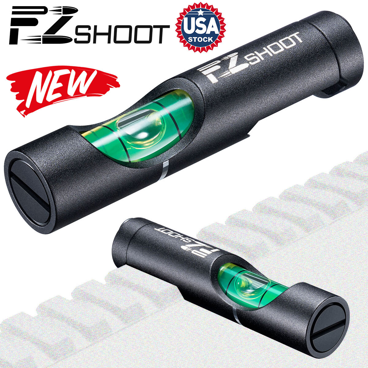 Matte Optic Scope Spirit Bubble Level Mount For 20/21/21.2mm Picatinny Rail USA Matte Optic Scope Spirit Bubble Level Mount For 20/21/21.2mm Picatinny Rail USA