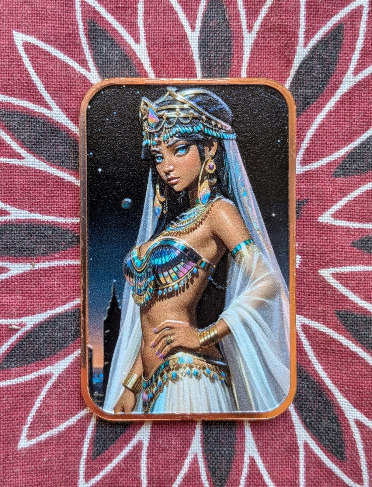 BULK SALE 100 Cherry Mint Sexy Cleopatra Vixen 1 oz .999 Copper bar 1000 Mintage