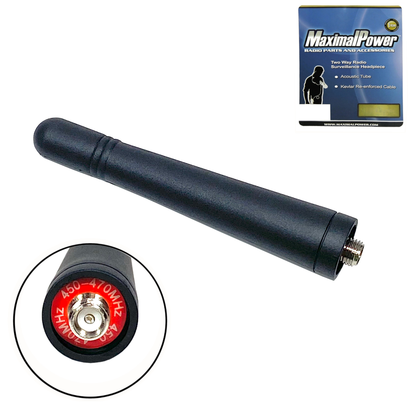 New UHF Antenna for Kenwood Walkie Talkie 450-470mhz TK3180 TK390 TK2207 TK2160