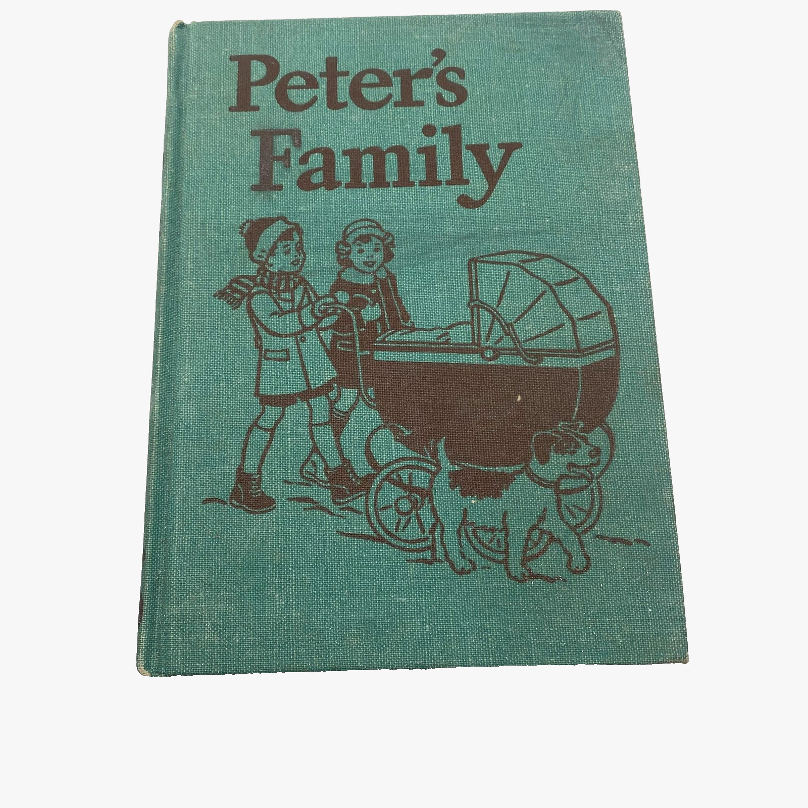 Vintage Peter's Family Hanna Gray Scott Foresman Illustrated Hardcover Book