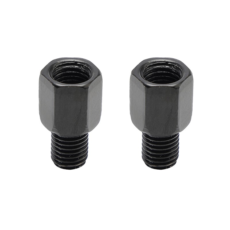 Motorcycle Mirror Adapters Adaptors Left-hand turn 10mm to 10mm Standard Thread