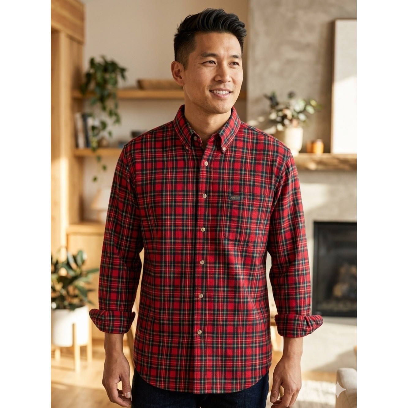 Pendleton Sir Pendleton Wool Shirt Royal Stewart Tartan Plaid Red Mens XL USA Pendleton Sir Pendleton Wool Shirt Royal Stewart Tartan Plaid Red Mens XL USA