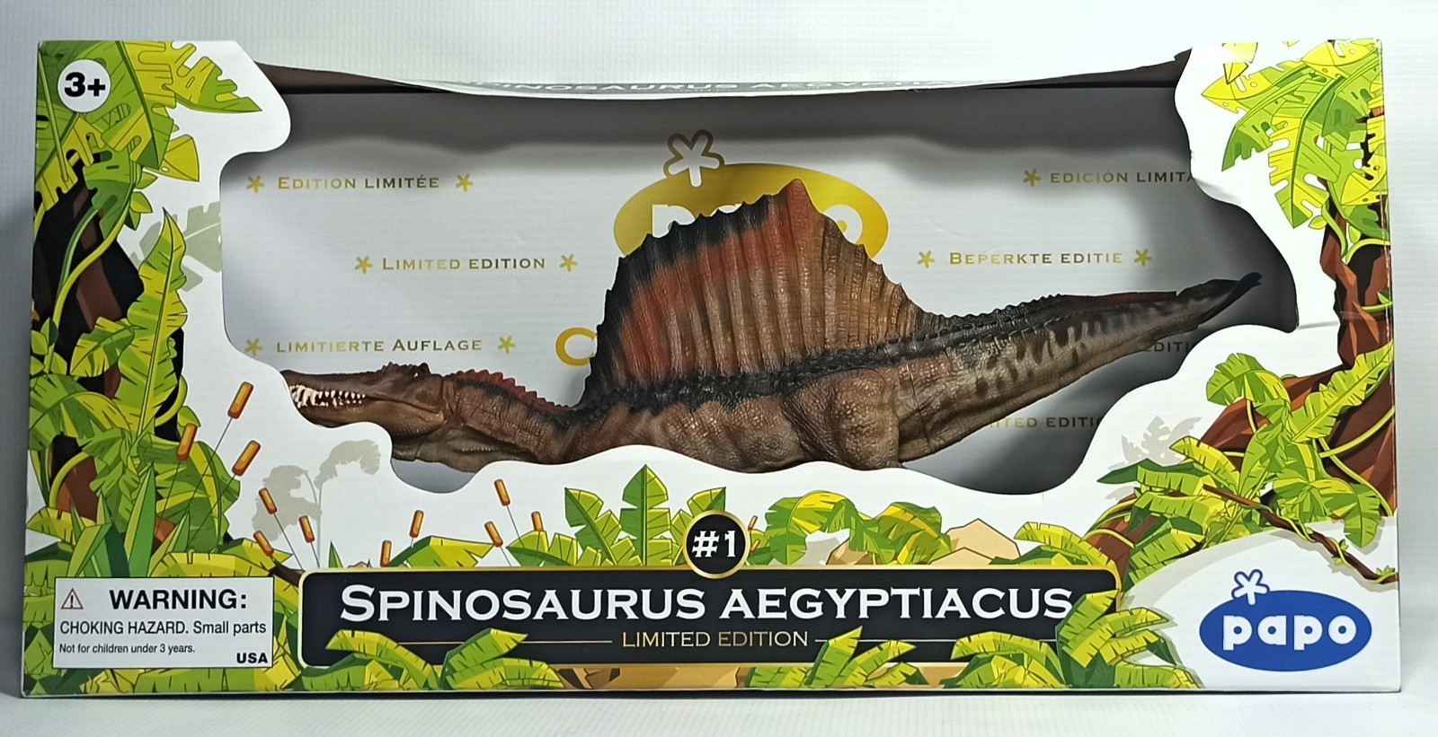 PAPO #55077 SPINOSAURUS AEGYPTIACUS LIMITED EDITION 16\