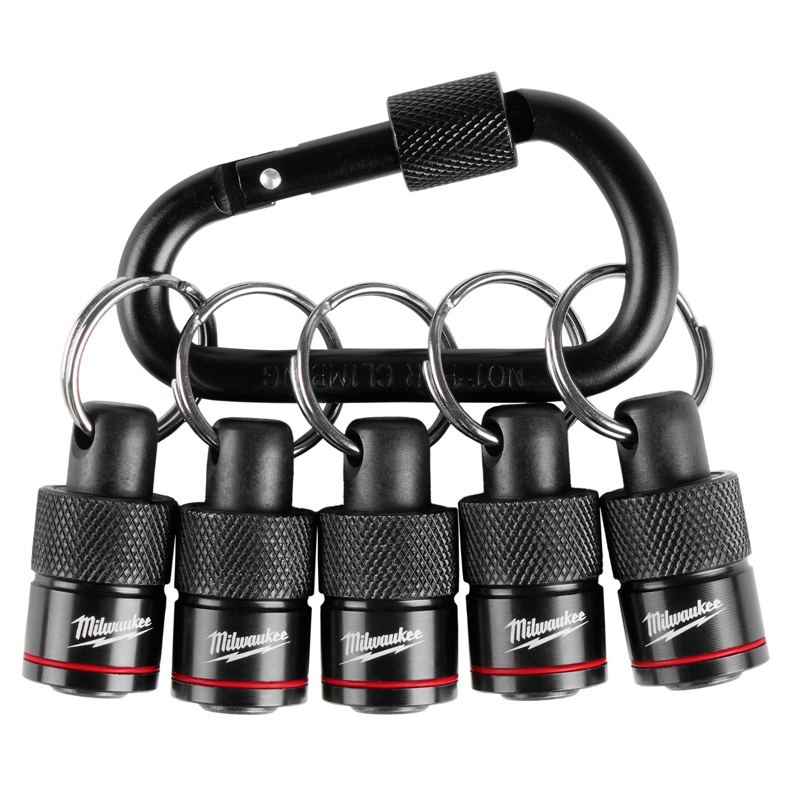 Milwaukee 48-32-4537 5PC Bit Holder with Carabiner Milwaukee 48-32-4537 5PC Bit Holder with Carabiner