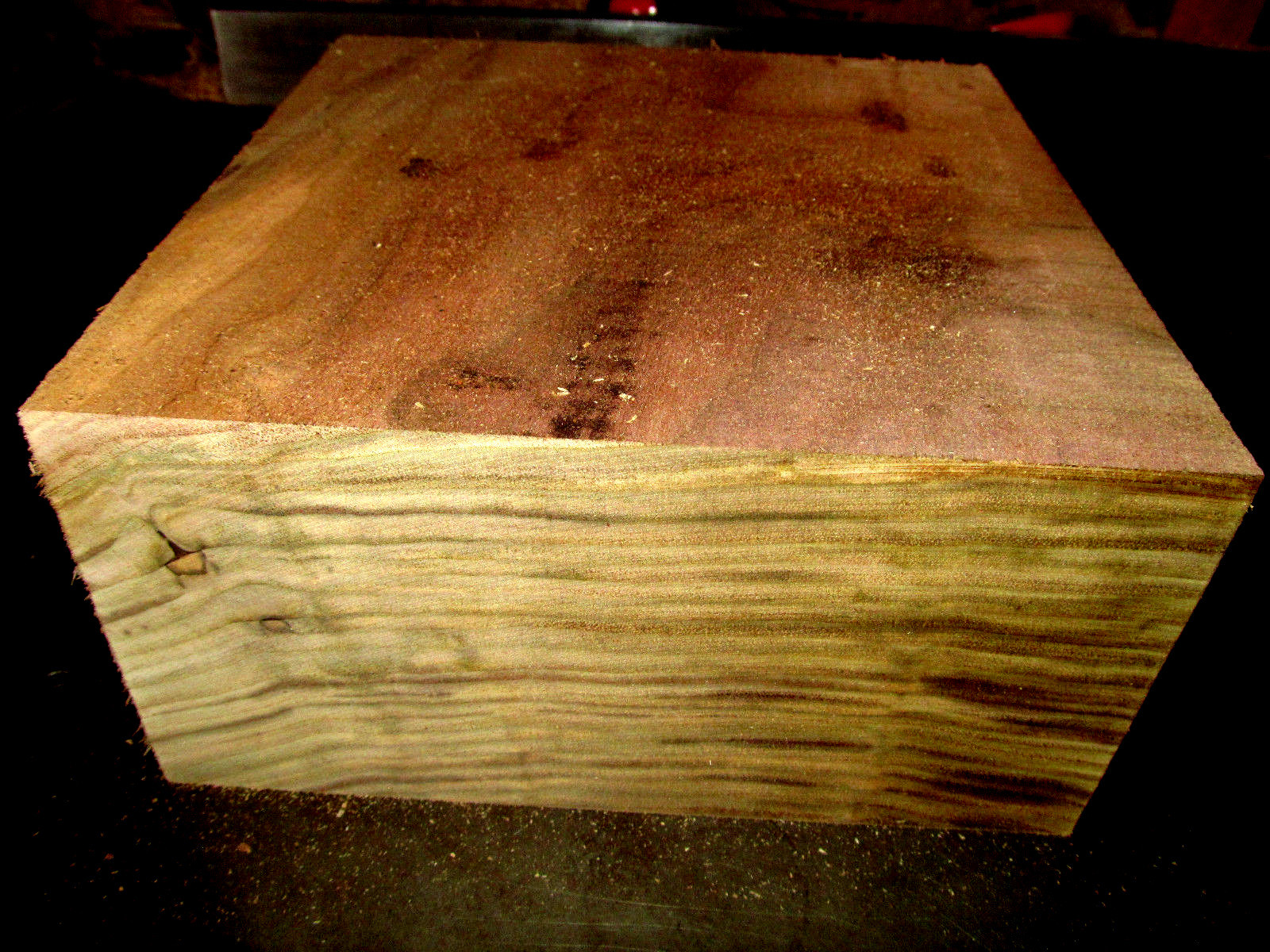 BEAUTIFUL LARGE THICK WALNUT BOWL BLANK LATHE TURNING WOOD LUMBER 10 X 10 X 4\